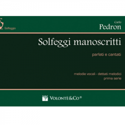 Pedron Solfeggi Manoscritti...