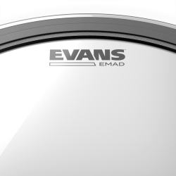Evans 22" EMAD Clear Bass drum BD22EMAD