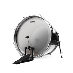 Evans 18" EQ3 Frosted Bass Batter BD18GB3C