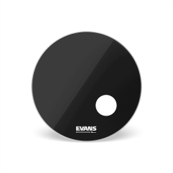 Evans 18" Resonant Black Bass Forata BD18RB