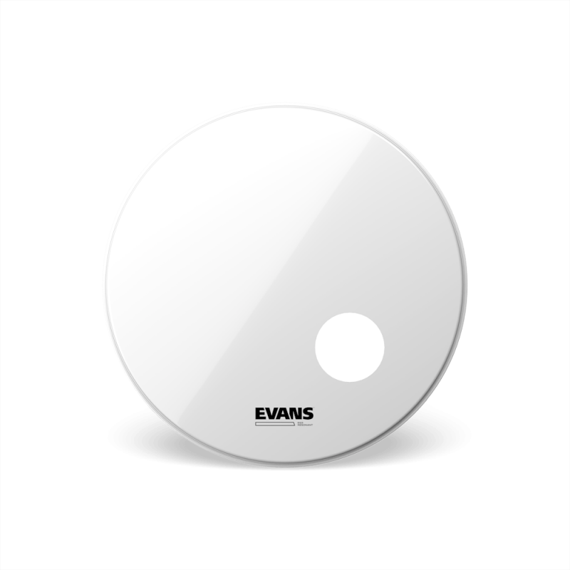 Evans 20" EQ3 Resonant Smooth White Forata BD20RSW