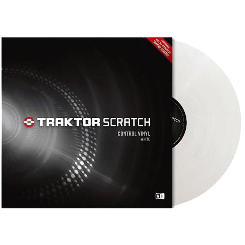 Native Instruments Traktor Scratch Control Vinyl MKII White