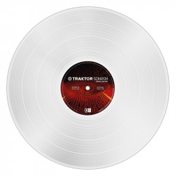 Native Instruments Traktor Scratch Control Vinyl MKII White