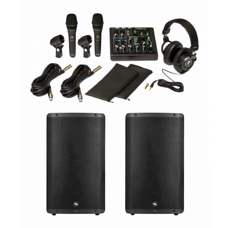 Mackie Performer Bundle/Proel DIVA 12A Coppia Bundle Mackie Performer Bundle/Proel DIVA 12A Coppia Bundle