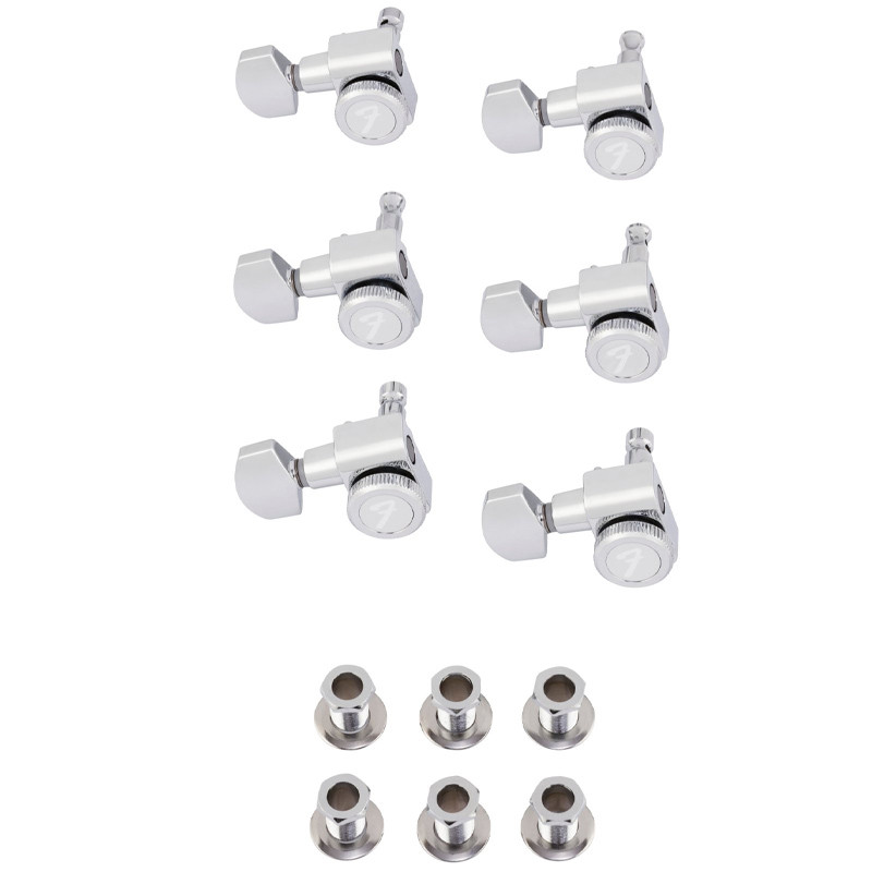 Fender Locking Stratocaster/Telecaster Tuning Machine Set Left-Handed