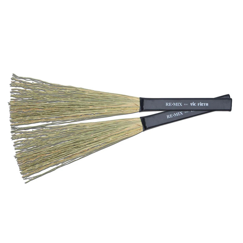 Vic Firth RM1 RE-MIX Broomcorn Brushes Vic Firth RM1 RE-MIX Broomcorn Brushes