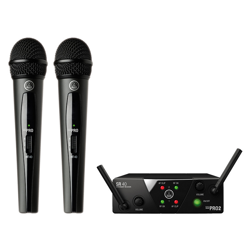 AKG WMS40 Mini 2 Dual Vocat Set US25-B-D AKG WMS40 Mini 2 Dual Vocat Set US25-B-D