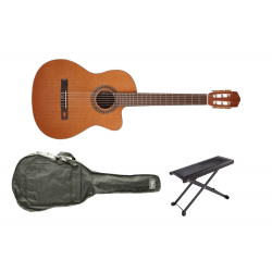 Salvador Cortez CC-10CE + Custodia + Poggiapiede