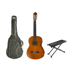 Yamaha CX40II + Custodia Per chitarra + Poggiapiede