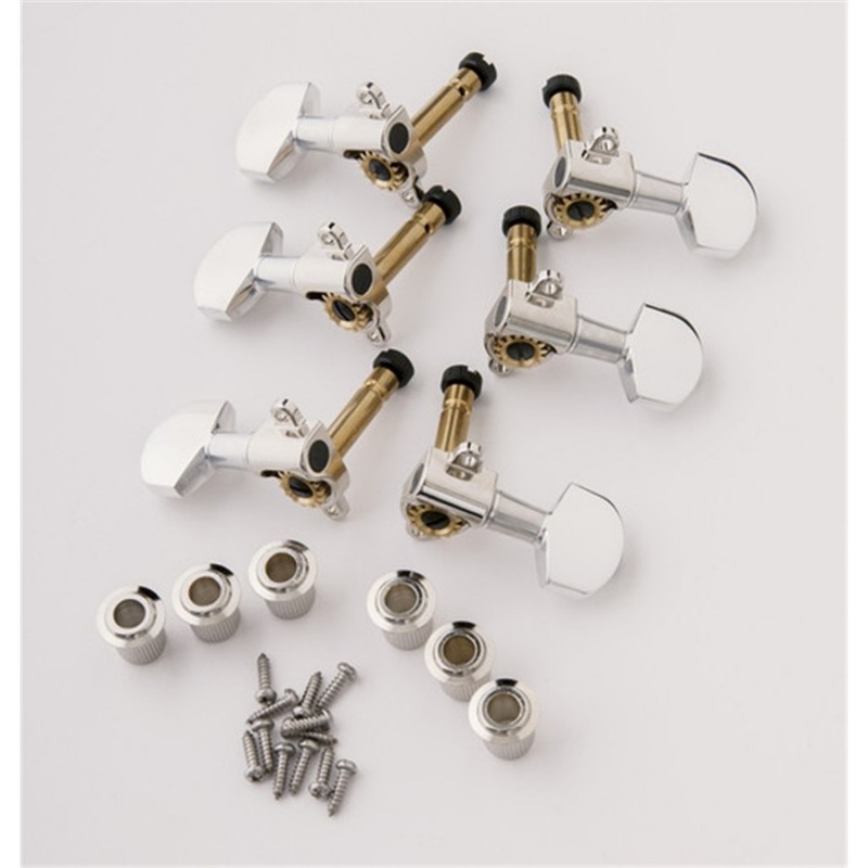 PRS Phase III Lock tuners Nickel (Set 6) PRS Phase III Lock tuners Nickel (Set 6)