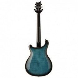 PRS SE Hollowbody II Piezo Peacok Blue SmokeBurst