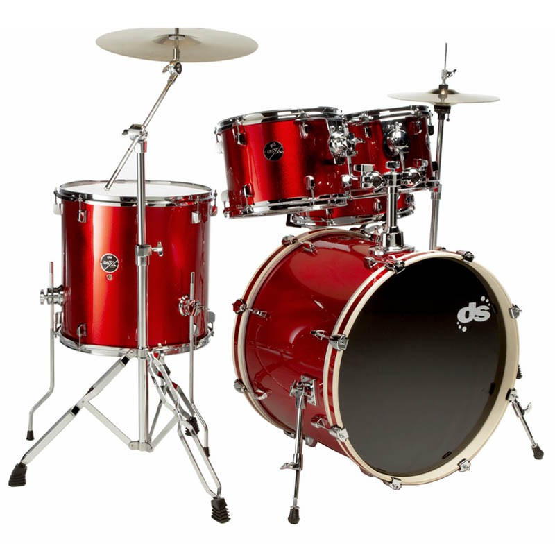 DsDrums DSX2251CRS Stage Kit Candy Red Sparkle DsDrums DSX2251CRS Stage Kit Candy Red Sparkle