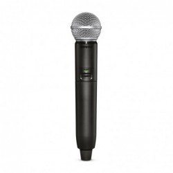 Shure GLXD124R+ con WL185 Sistema Wireless completo