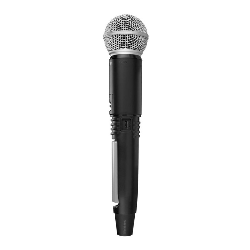 Shure GLXD2+ SM58 Microfono Trasmettitore Shure GLXD2+ SM58 Microfono Trasmettitore