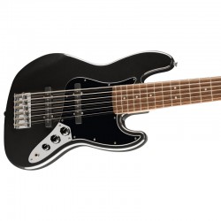 Fender Squier Affinity Series Jazz Bass VI LRL Black Metallic