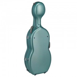 Gewa Celloetui Policarbonato 4/4 Green/Black