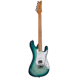 Ibanez AZ22S1F-TXB Transparent Turquoise Burst
