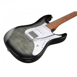 Ibanez AZ22S1F-TKS Transparent Black Sunburst