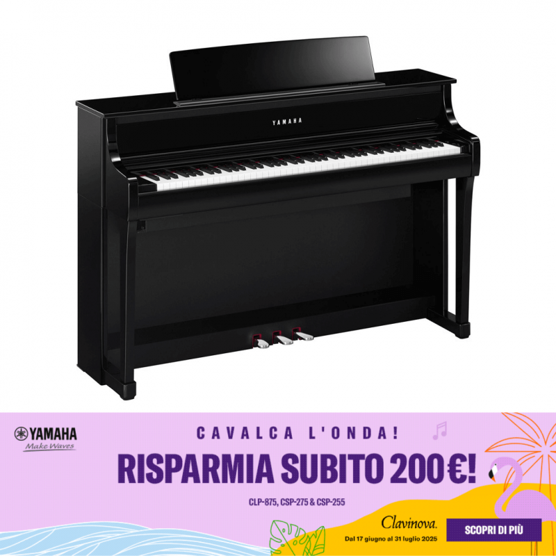 Yamaha CLP-875 Polished Ebony