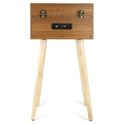 Audizio Fremont Table Record Player Wood