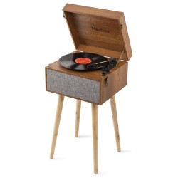 Audizio Fremont Table Record Player Wood