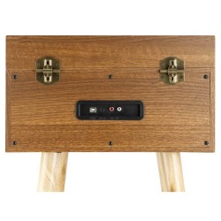 Audizio Fremont Table Record Player Wood