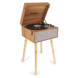 Audizio Fremont Table Record Player Wood