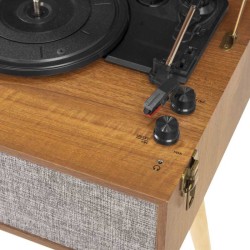 Audizio Fremont Table Record Player Wood