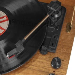 Audizio Fremont Table Record Player Wood