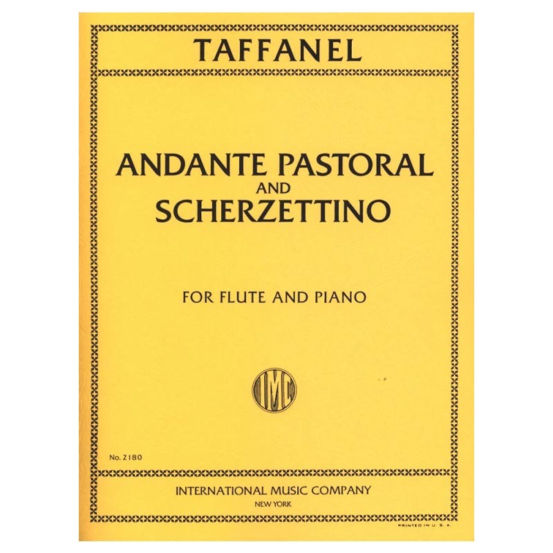 Bates Andante Pastoral ET Scherzettino