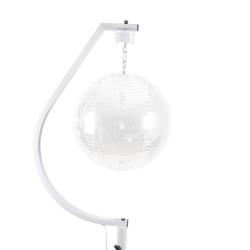 Power Acoustics Mirrorball Stand White
