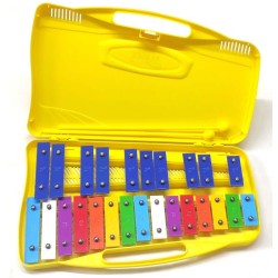 Alysee MT25-C-YL Metallofono Giallo