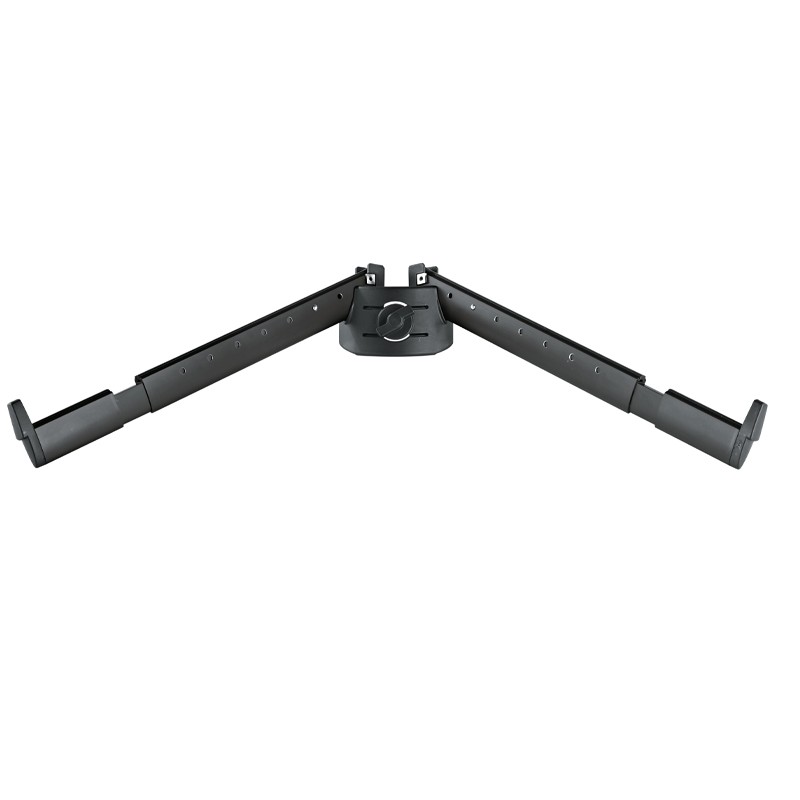 Konig & Meyer 18866 Support Arm Set B Black Anodized