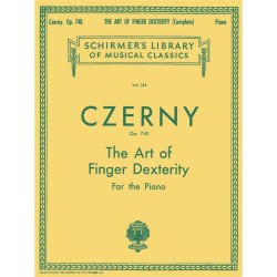 Carl Czerny Art Of Finger Dexterity Op.740