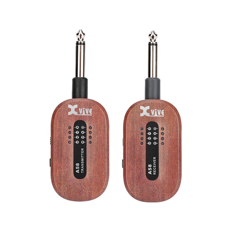 Xvive A58 Guitar Wireless System Mahogany