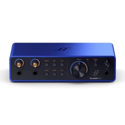 Focusrite Scarlett 2i2 Anniversary blu