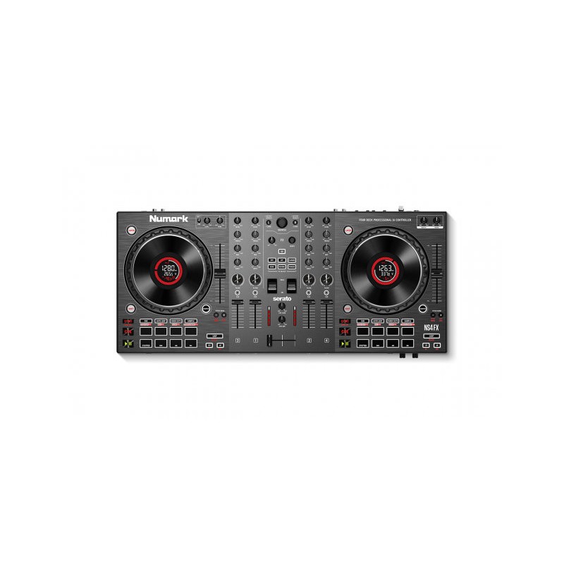 Numark NS4FX controller DJ 4 canali nero