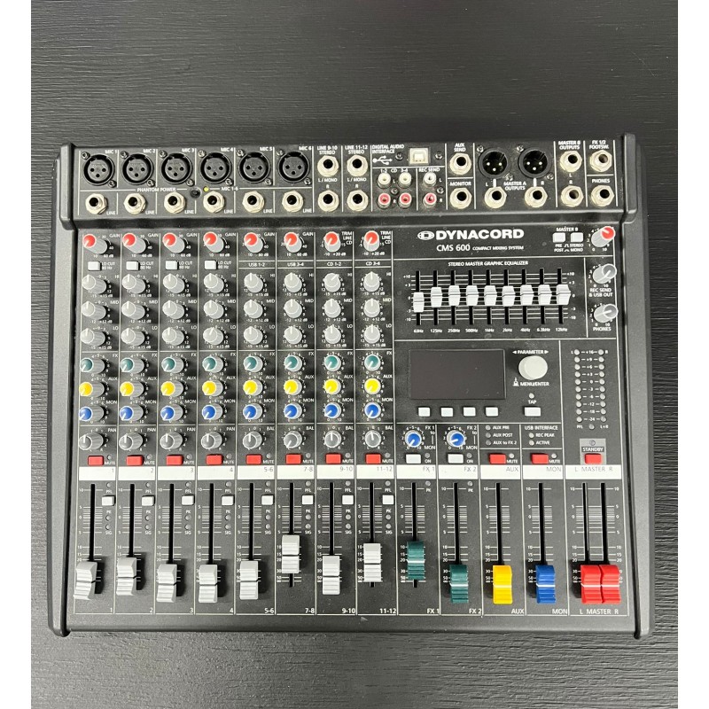 Dynacord CMS 600 Compact Mixing System Usato