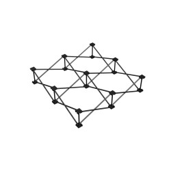 Sagitter MODRS1H20BK struttura reticolare Black