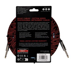 Proel BULK100CLU3BL Cavo per strumenti Azzurro