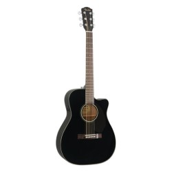 FENDER CD60SCE CONCERT BLACK WN