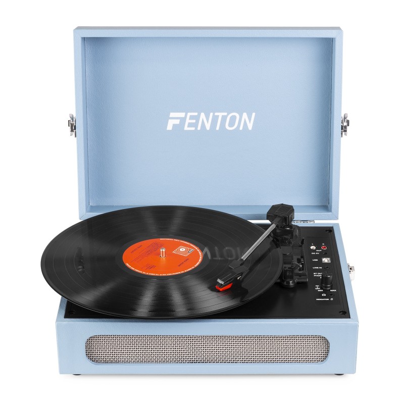 Fenton RP118E RECORD PLAYER BTOUT BLUE
