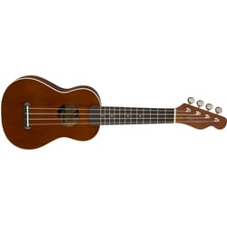 Fender Venice Soprano Uke Walnut Fingerboard Natural