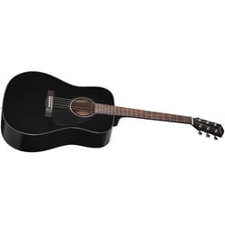 Fender CD-60 Dreadnought V3 DS Walnut Fingerboard Black