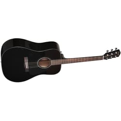 Fender CD-60 Dreadnought V3 DS Walnut Fingerboard Black