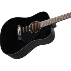 Fender CD-60 Dreadnought V3 DS Walnut Fingerboard Black