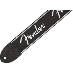 Fender Running Spaghetti Logo Strap Black