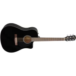Fender CD-60SCE Dread Black WN