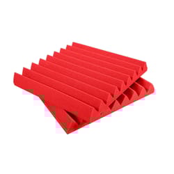 Pannello Fonoassorbente Monopiramide 6cm D35 Rosso