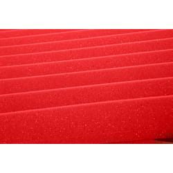 Pannello Fonoassorbente Monopiramide 6cm D35 Rosso